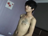 Handsome Asian Tattoo Boy Jerk Off