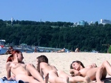Sexy nudist teen enjoys