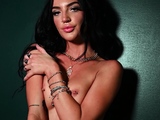 Nervous teen showing her nipple piercegs
