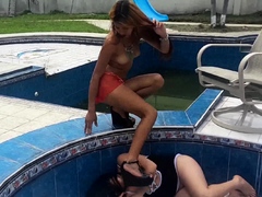 Latina Teen Princess Dominate Her Own Family