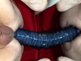 Anal Prostate Milking with cumshot after the milking