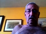 grandpa stroke on webcam