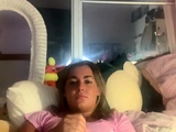 Shemale tranny enjoying solo masturbation