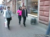 Deep sucking in the entrance
