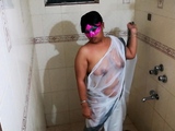 Indian Big Boobs Horny Lily In Bathroom Taking Shower