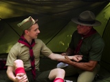 ScoutBoys Hung scoutmaster Tyler Saint barebacks cute scout