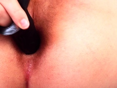 Ass toying well hung gay jerking