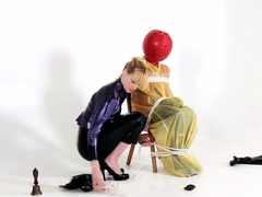 Fetish latex lesbians