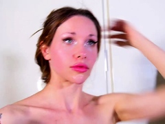 Leann amateur beautiful brunette with big boobs