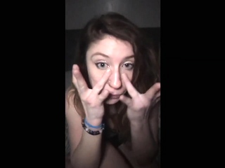 Close up teen masturbation