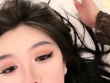 Sexy teen doggystyle fuck on webcam close up