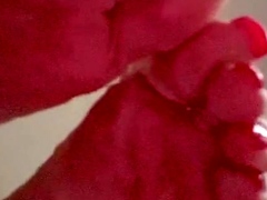 Black Amateur Explore Hot Foot Fetish