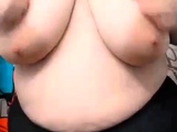 Big Boobed Blonde Masturbates With A Dildo In The Bathroom