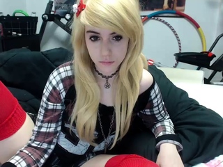 Amateur Blonde Teen Plays Solo with Toy Webcam Porn