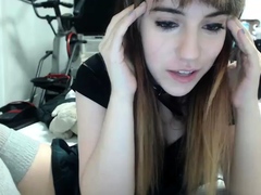 Cute Blonde Amateur Webcam Teen Masturbating