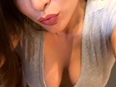 Chubby Brunette Big Boobs Dildo Masturbation