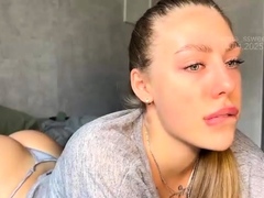 Amateur webcam slut creampie masturbate