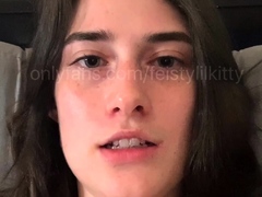 Pale amateur teen brunette Lynn Love