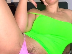 Great Big Boobs On Masturbating Redhead