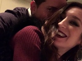 Amateur brunette doggystyle fucks a big cock