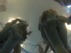 Lesbian Underwater Orgy
