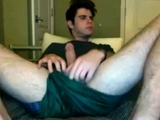 Twink Flashes Cock on Webcam