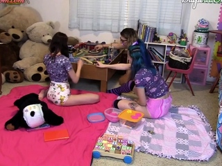 Picky, Bunny & Red: Diapered Daycare