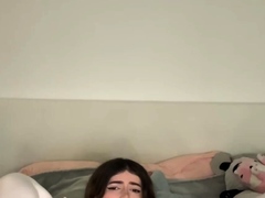 Adrianna Savu schoolgirl cosplay - sloppy chat and spanking!