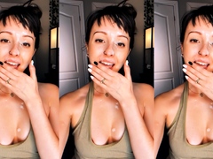 Close up teen pussy gaping action