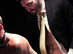 Twink fucked and bred by DILF master