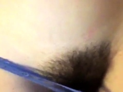 Petite babe fingers tight pussy in leggings