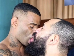 RJ MALE VIDEOS - Kissing My Bearded Best Friend Deeply - By